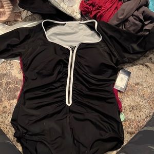 Reebok long sleeve swim suit